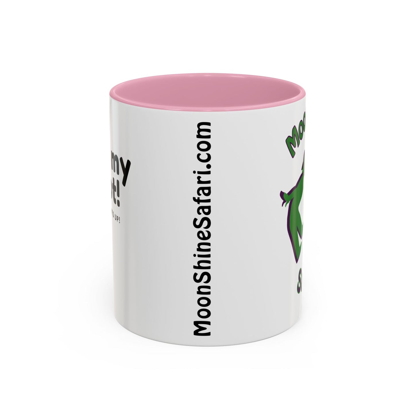 MoonShine Safari "Kiss my foot!" Colorful Mugs (11oz, 15oz)