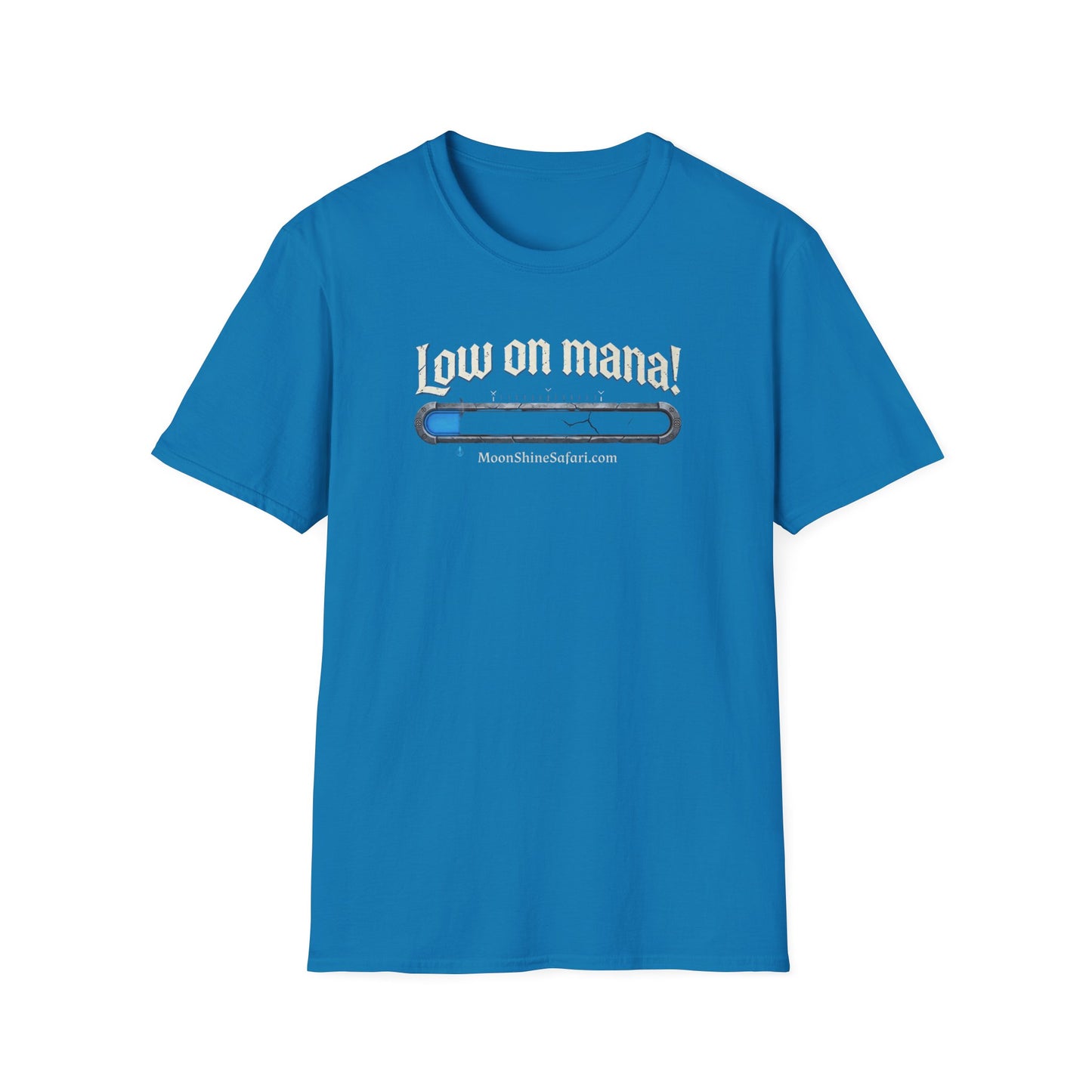 MoonShine Safari "Low On Mana!" Unisex Softstyle T-Shirt