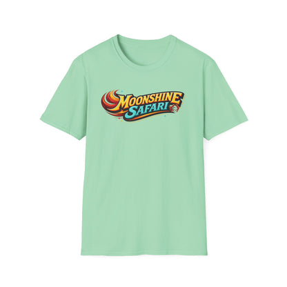 MoonShine Safari "FLT" (flame letter tee) Unisex Softstyle T-Shirt