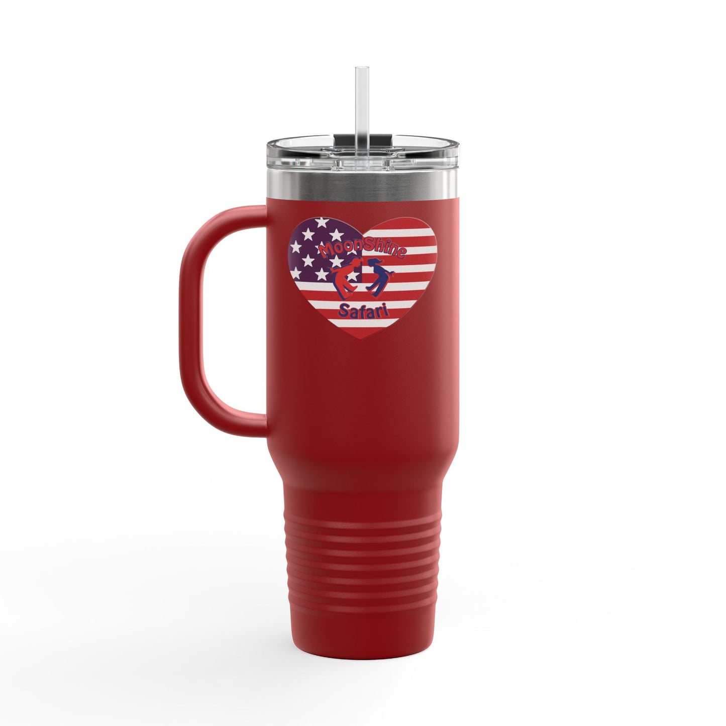 MoonShine Safari "American Pride" Insulated Travel Mug, 40oz