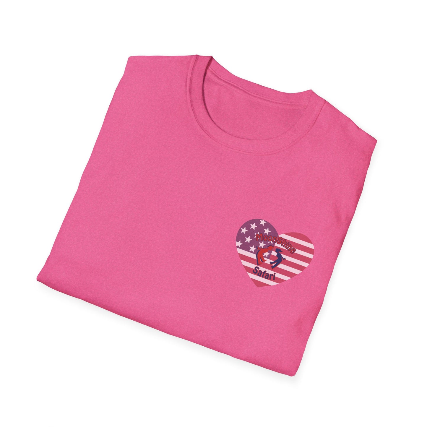 MoonShine Safari "American Bass" Unisex Softstyle T-Shirt