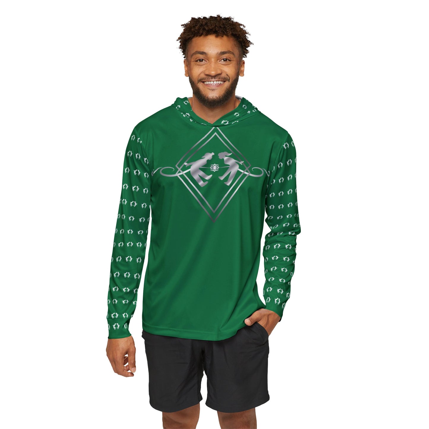 MoonShine Safari "The Emerald Opulence " Unisex Performance Hoodie