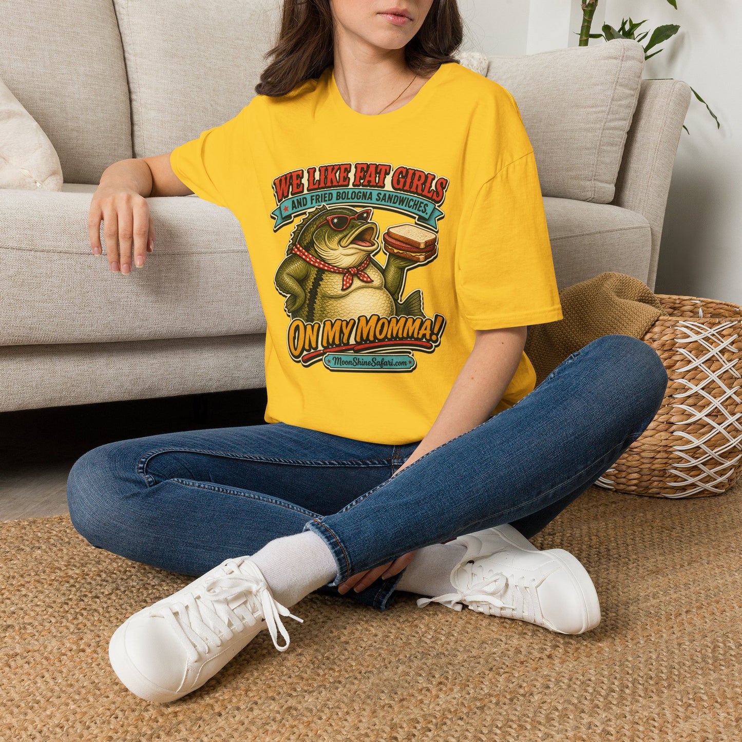 MoonShine Safari "On My Momma!" Unisex Softstyle T-Shirt