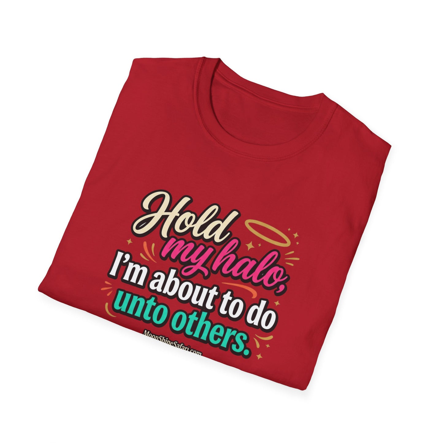 MoonShine Safari "Hold My Halo" Unisex Softstyle T-Shirt