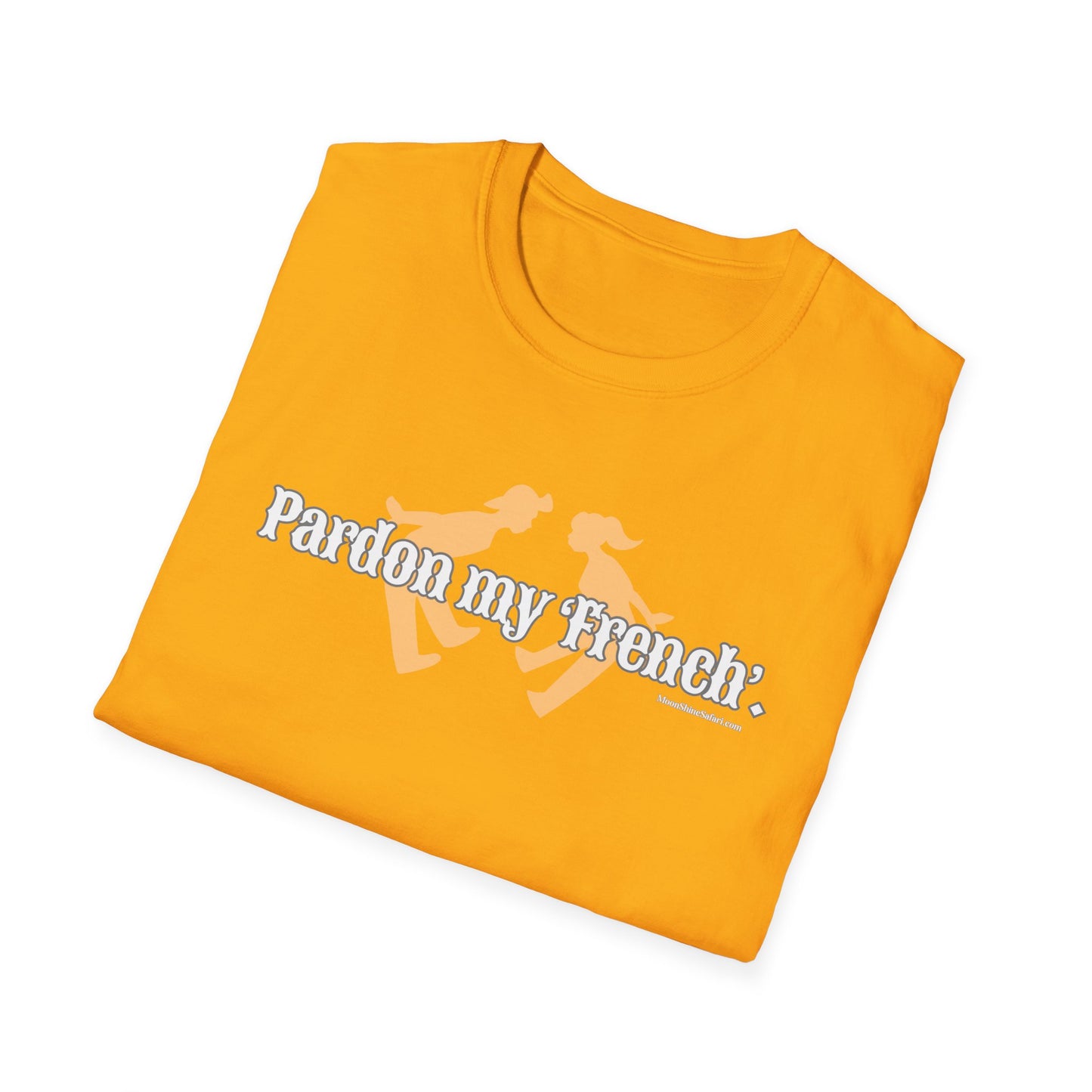 MoonShine Safari "Pardon my French" Unisex Softstyle T-Shirt