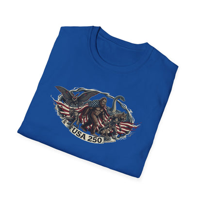 MoonShine Safari "USA 250- Cryptid Unisex Softstyle T-Shirt