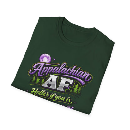 MoonShine Safari "Appalachian AF" Unisex Softstyle T-Shirt