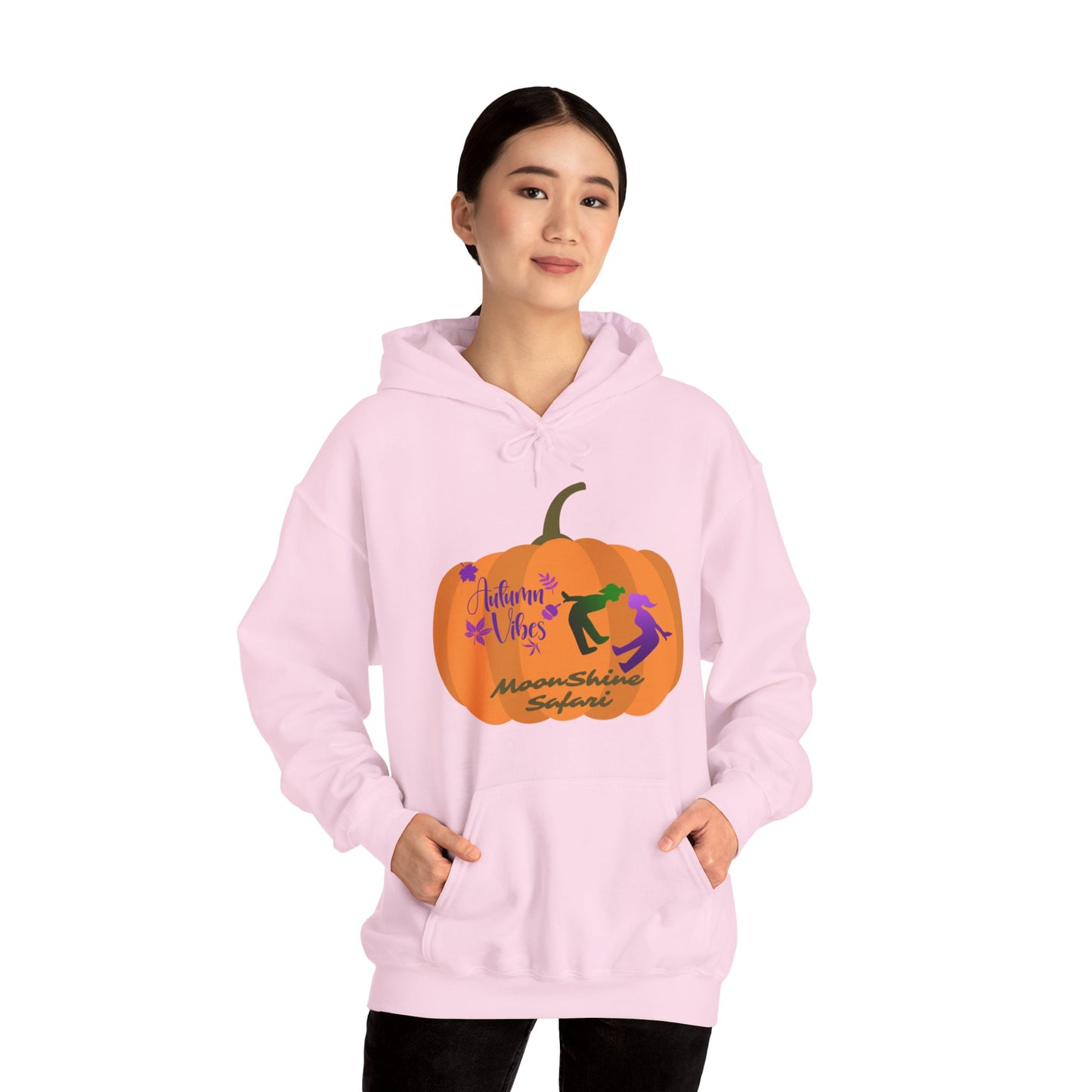 MoonShine Safari Autumn Vibes Unisex Heavy Blend™ Hooded Sweatshirt