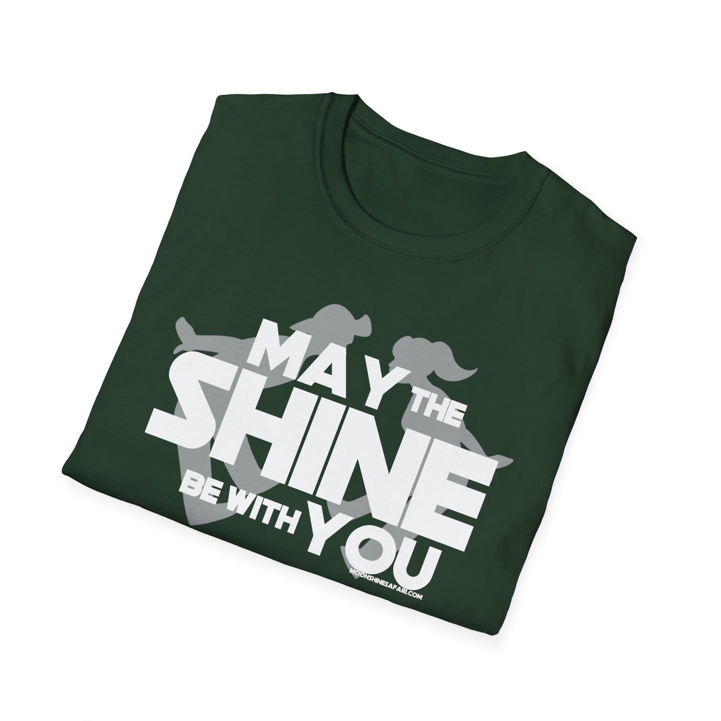 MoonShine Safari "May the Shine be with You." Unisex Softstyle T-Shirt