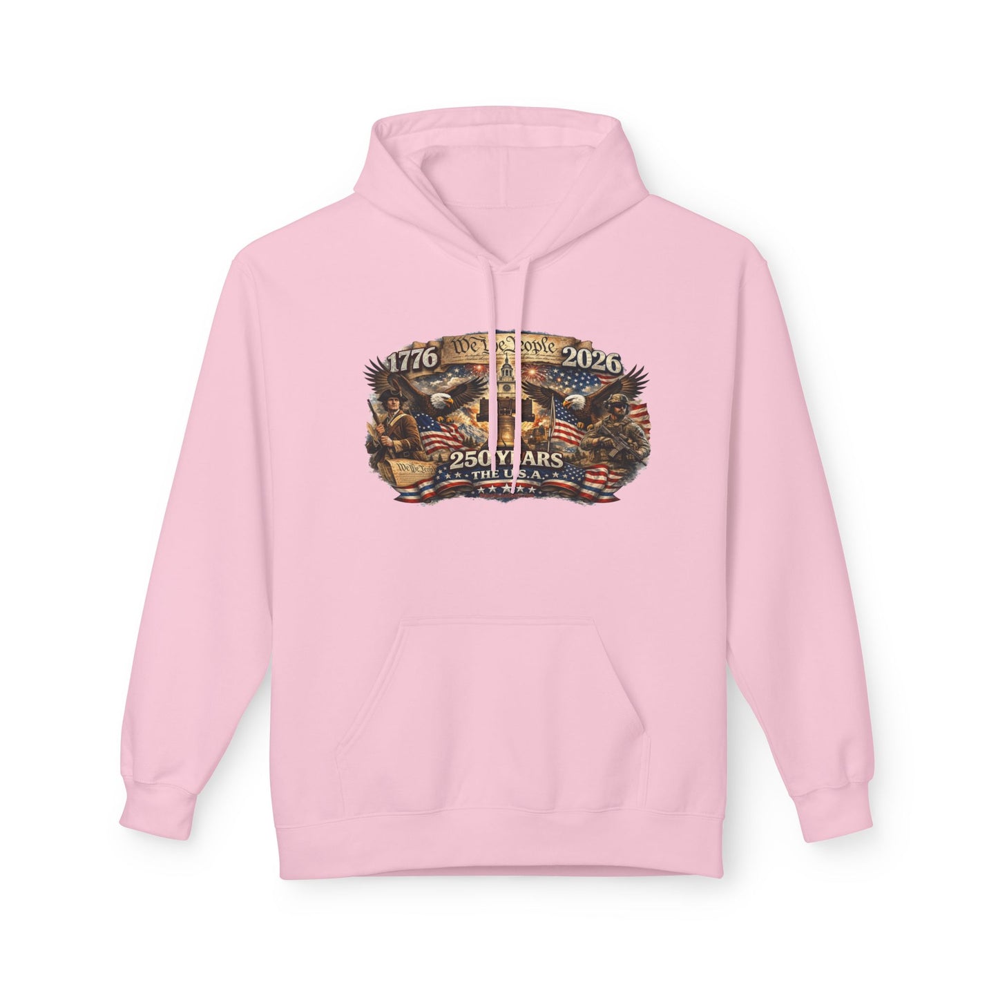MoonShine Safari 250 year USA Unisex Midweight Softstyle Fleece Hoodie