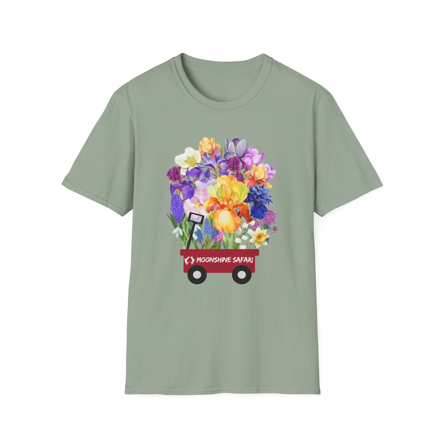 MoonShine Safari Spring Tennessee Flowers Unisex Softstyle T-Shirt