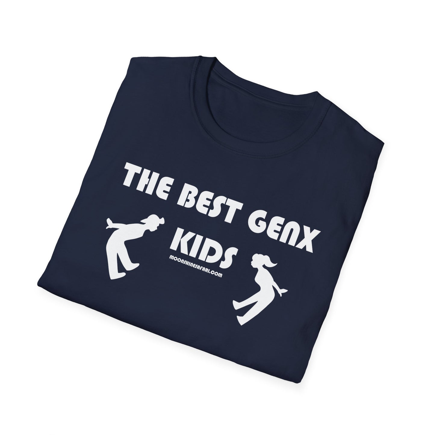 MoonShine Safari "The Best GenX Kids" Unisex Softstyle T-Shirt