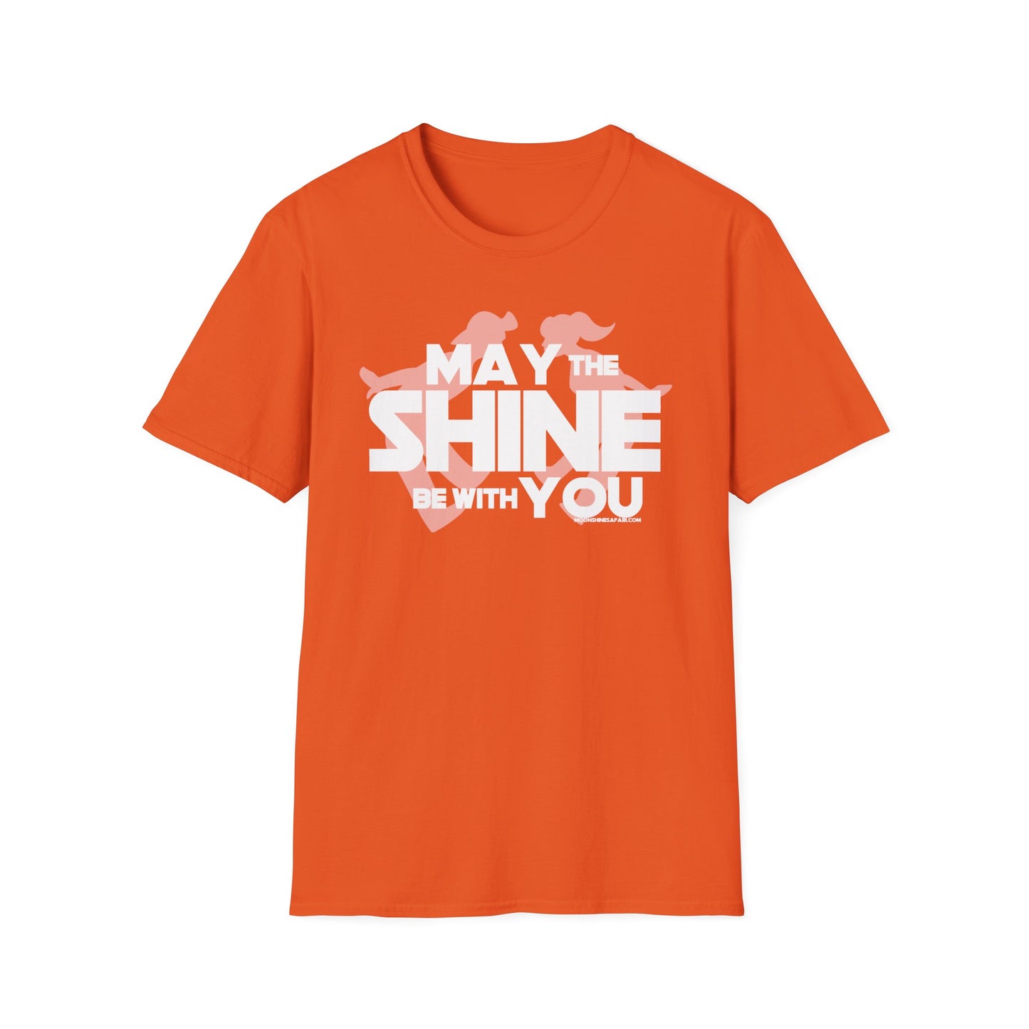 MoonShine Safari "May the Shine be with You." Unisex Softstyle T-Shirt