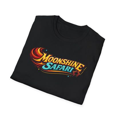 MoonShine Safari "FLT" (flame letter tee) Unisex Softstyle T-Shirt