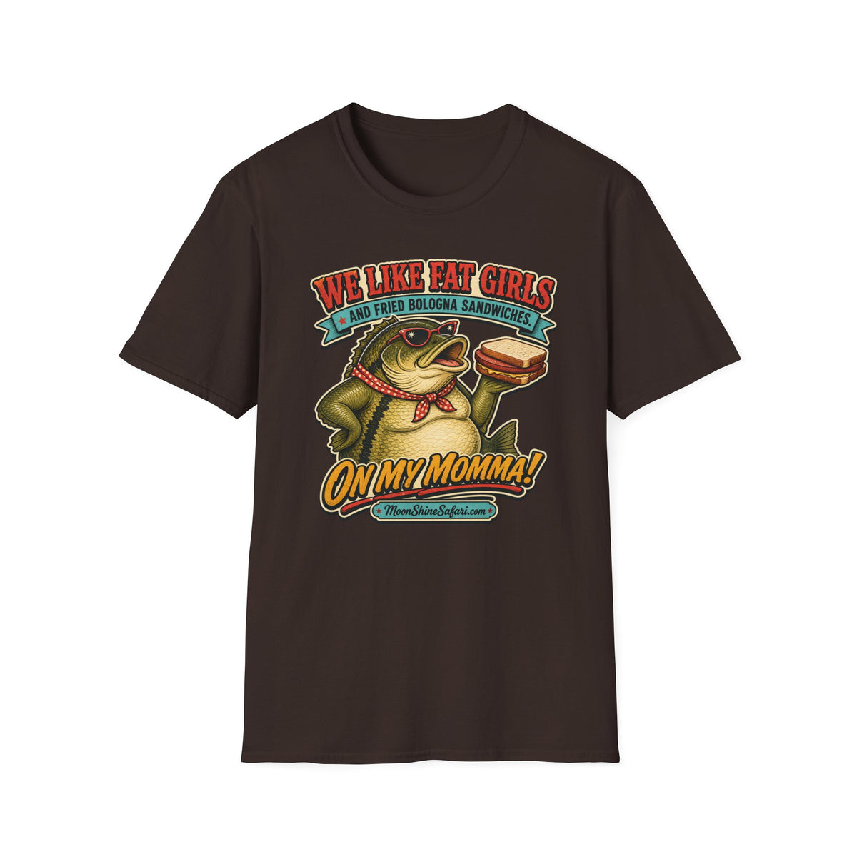 MoonShine Safari "On My Momma!" Unisex Softstyle T-Shirt