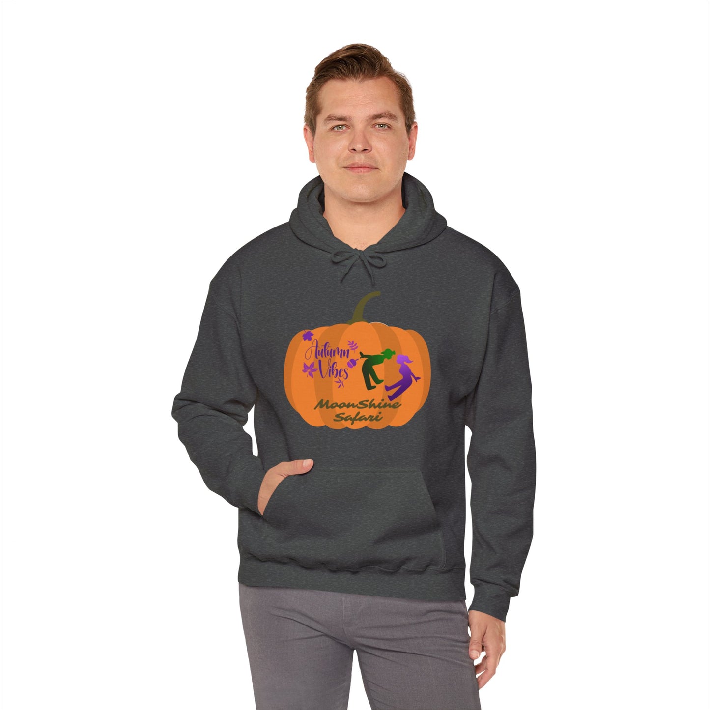 MoonShine Safari Autumn Vibes Unisex Heavy Blend™ Hooded Sweatshirt