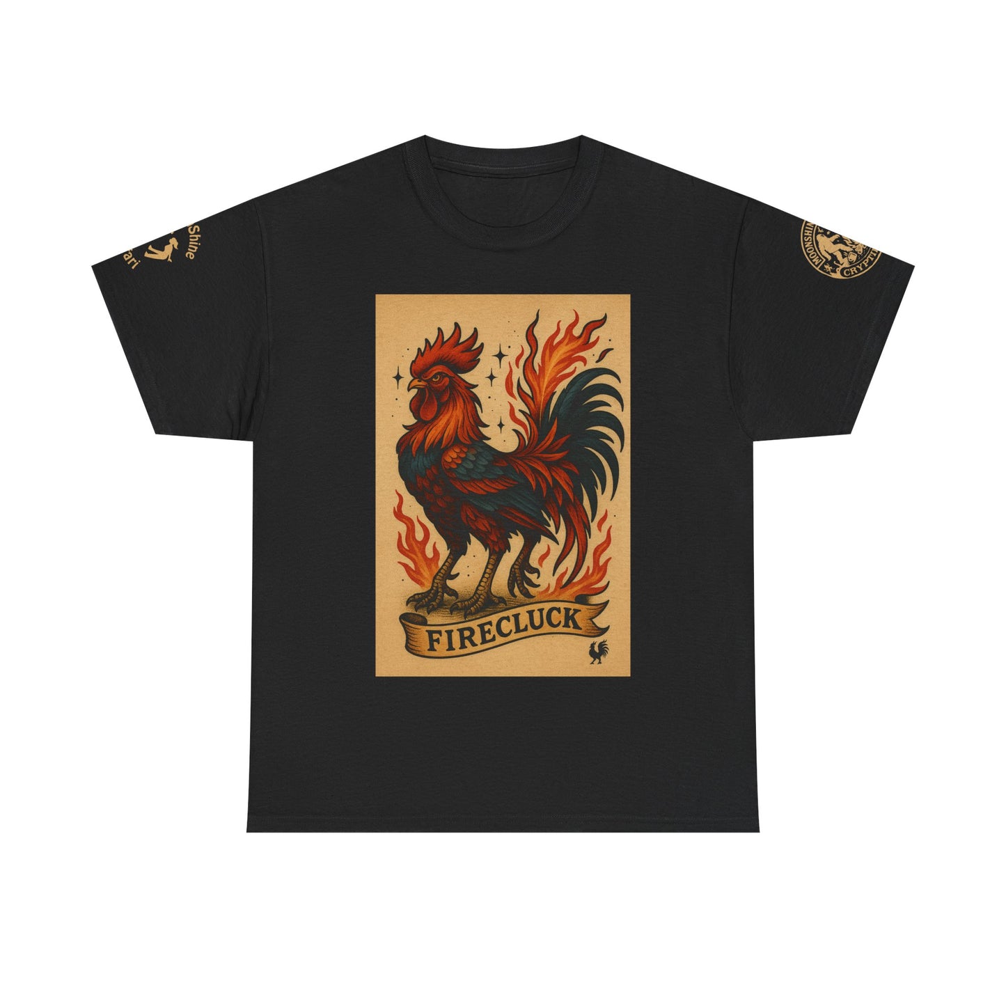 MoonShine Safari Cryptid Club Collection {The Cluck} Unisex Heavy Cotton Tee