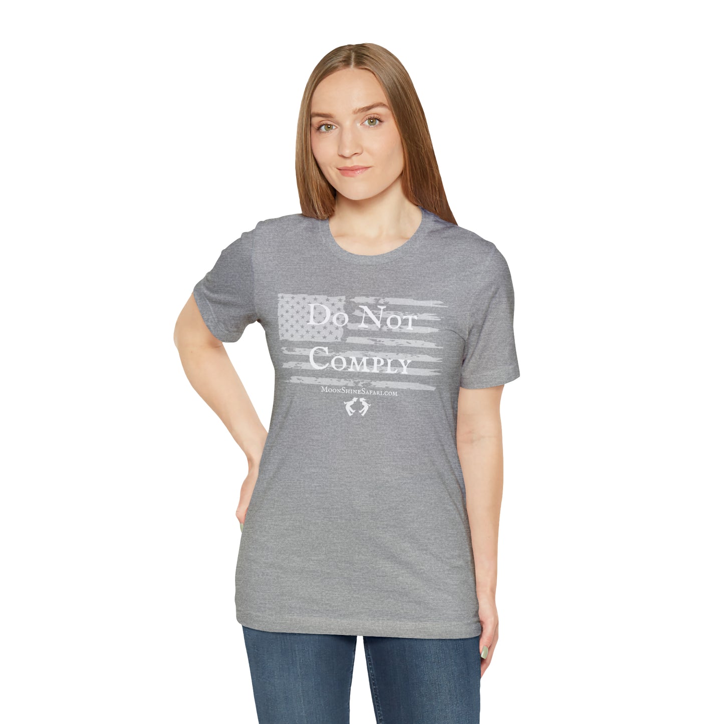 MoonShine Safari DO NOT COMPLY Unisex Jersey Short Sleeve Tee