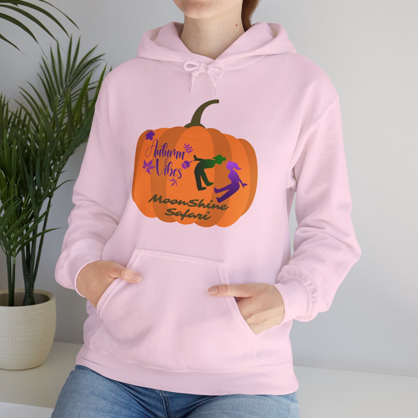 MoonShine Safari Autumn Vibes Unisex Heavy Blend™ Hooded Sweatshirt