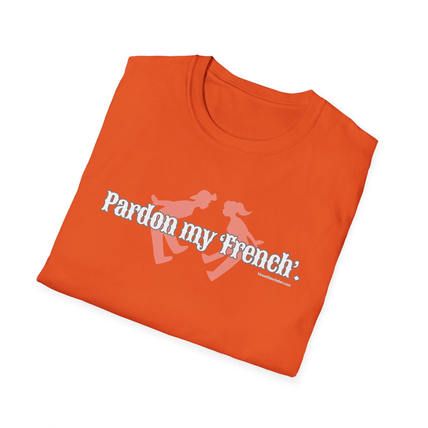 MoonShine Safari "Pardon my French" Unisex Softstyle T-Shirt