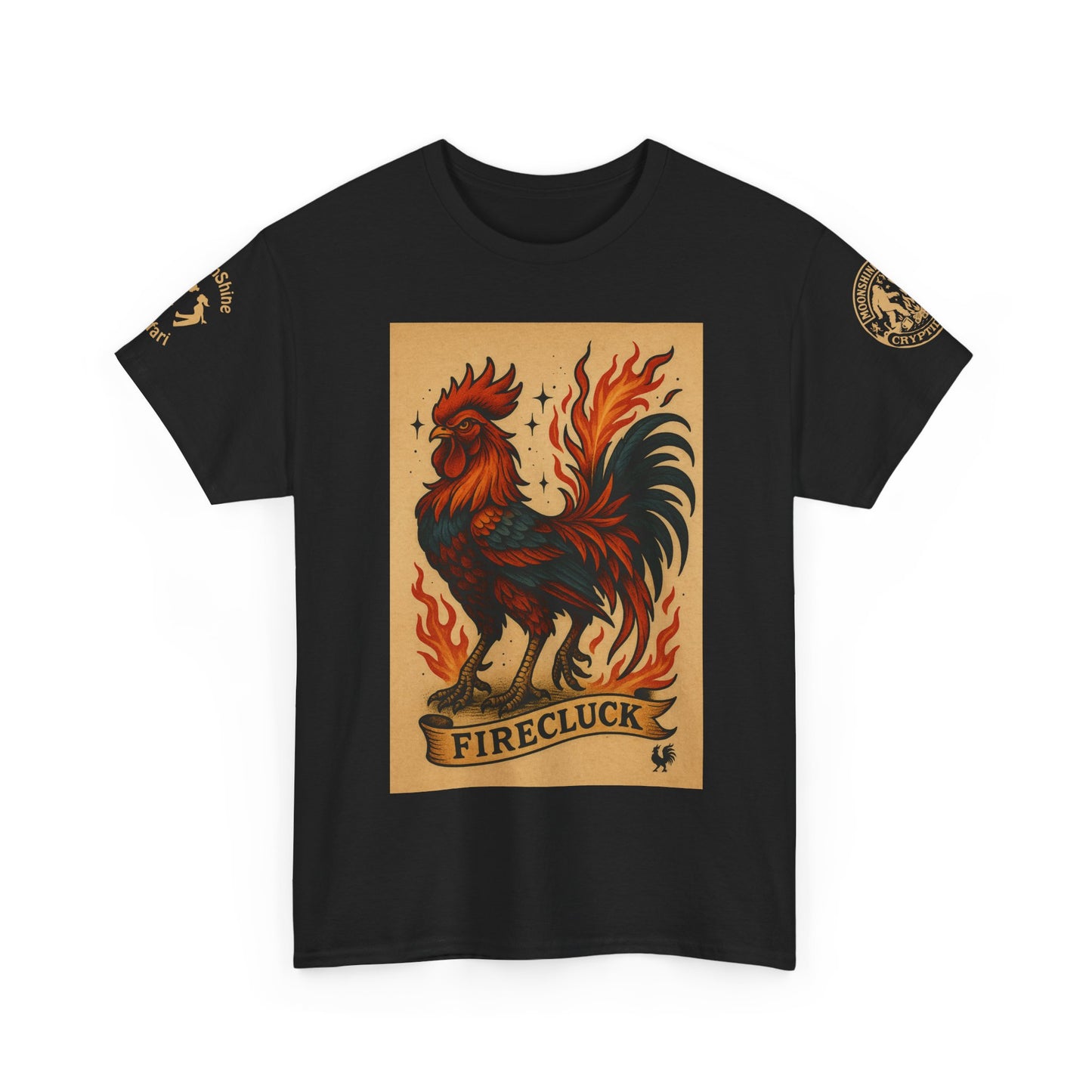 MoonShine Safari Cryptid Club Collection {The Cluck} Unisex Heavy Cotton Tee