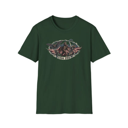 MoonShine Safari "USA 250- Cryptid Unisex Softstyle T-Shirt