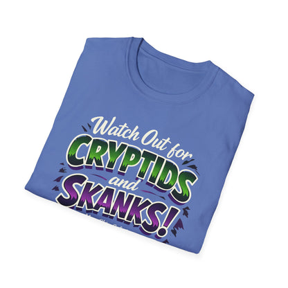 MoonShine Safari "Cryptids & Skanks" Unisex Softstyle T-Shirt