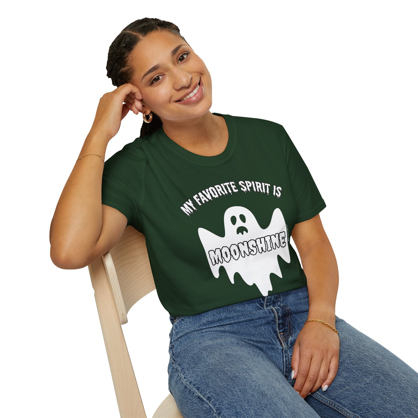 MoonShine Safari "My Favorite Spirit" Halloween Unisex Softstyle T-Shirt