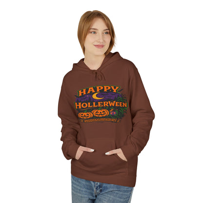 MoonShine Safari "Happy HollerWeen" Unisex Midweight Softstyle Fleece Hoodie