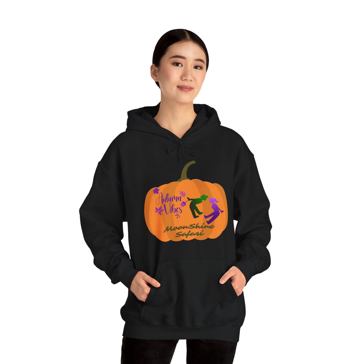 MoonShine Safari Autumn Vibes Unisex Heavy Blend™ Hooded Sweatshirt