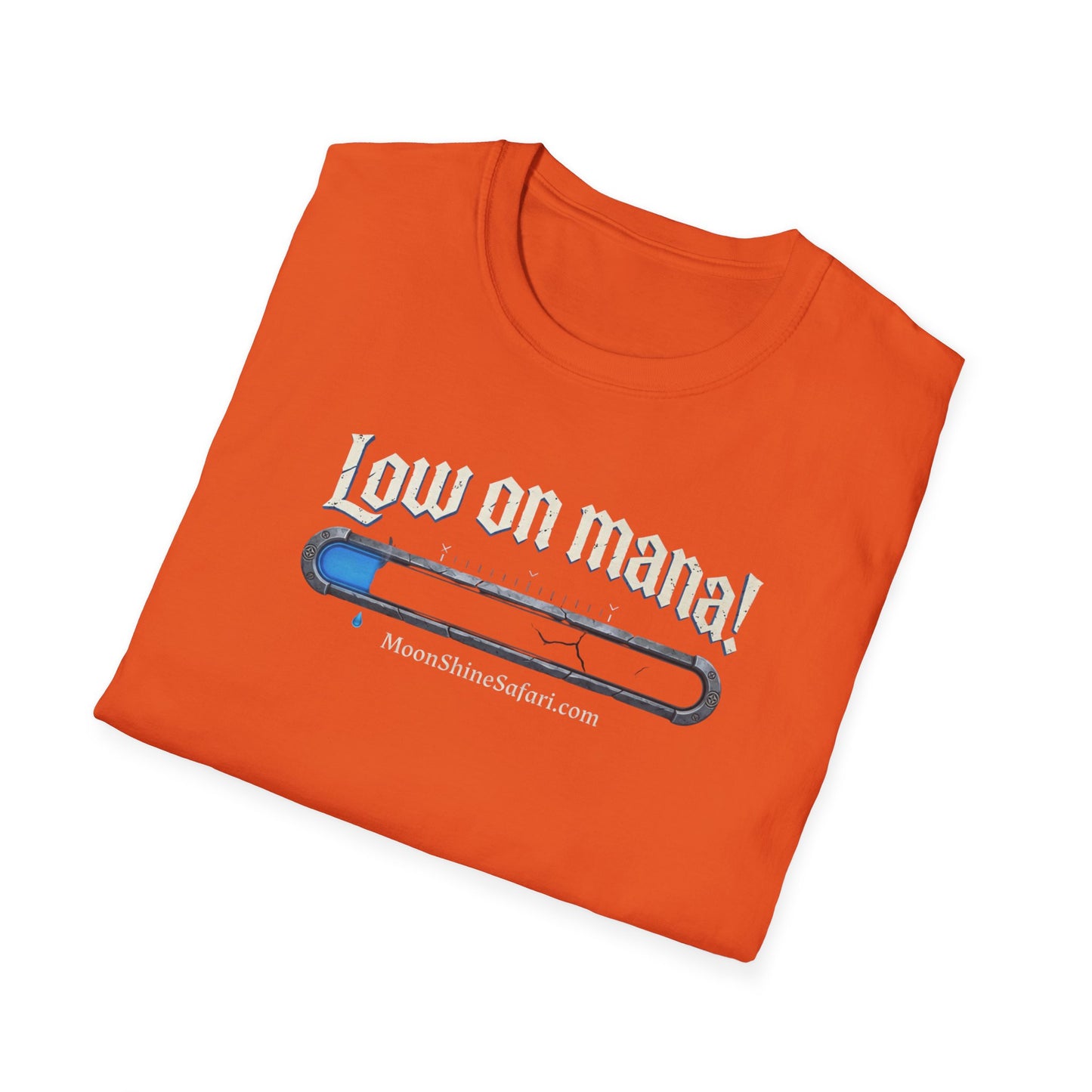 MoonShine Safari "Low On Mana!" Unisex Softstyle T-Shirt