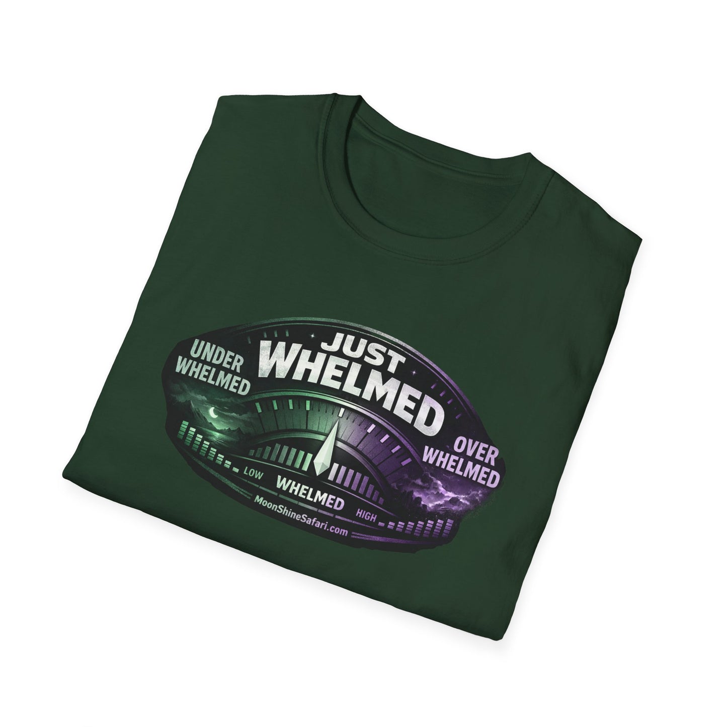 MoonShine Safari "Just Whelmed" Unisex Softstyle T-Shirt