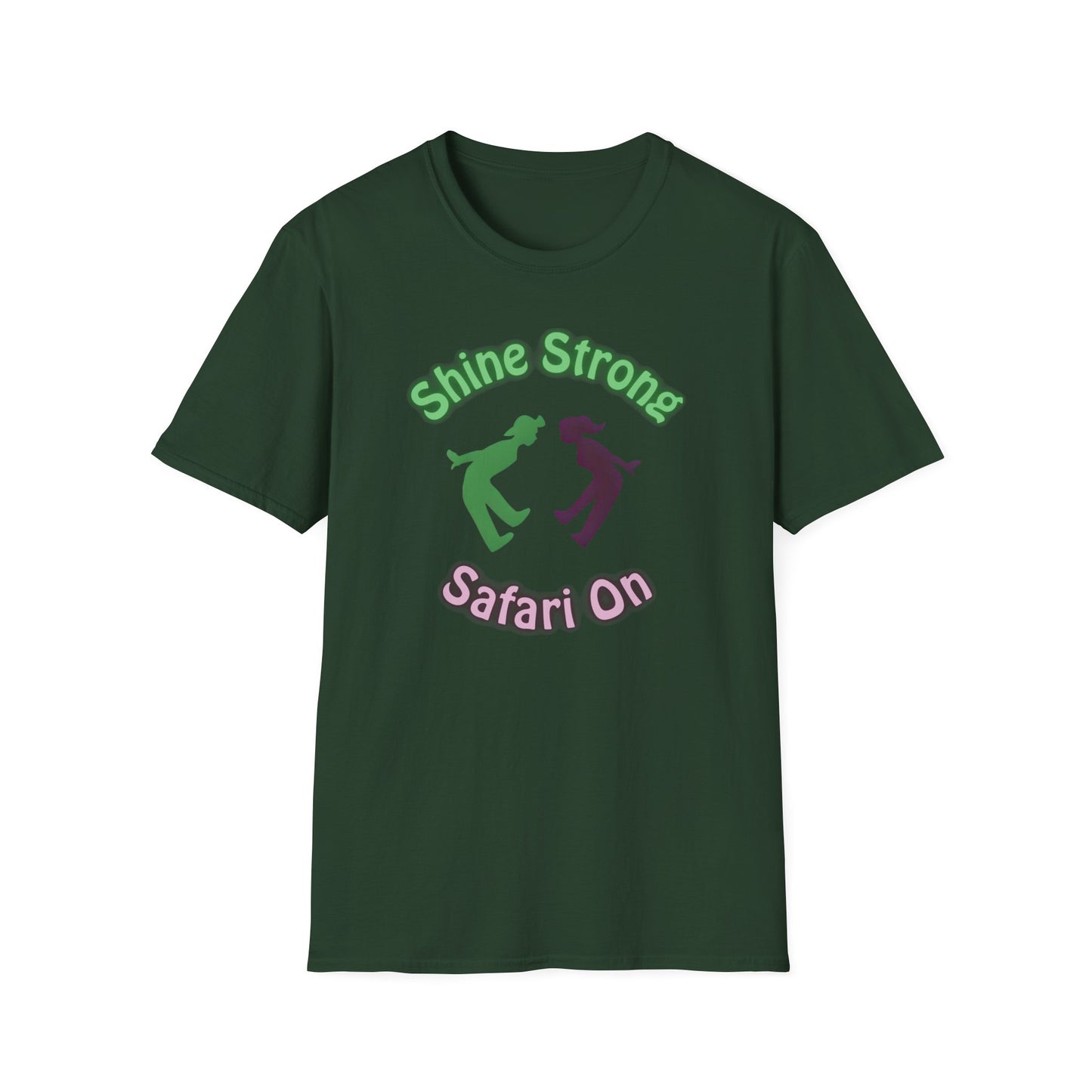 MoonShine Safari "Shine Strong, Safari On!" Unisex Softstyle T-Shirt