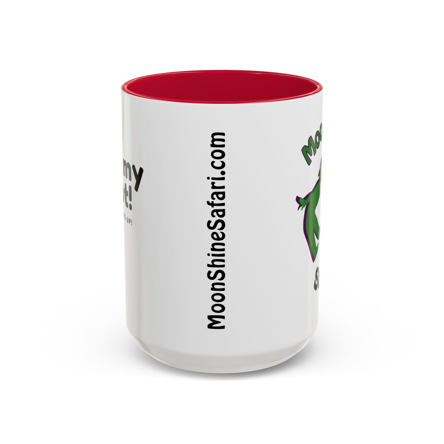 MoonShine Safari "Kiss my foot!" Colorful Mugs (11oz, 15oz)