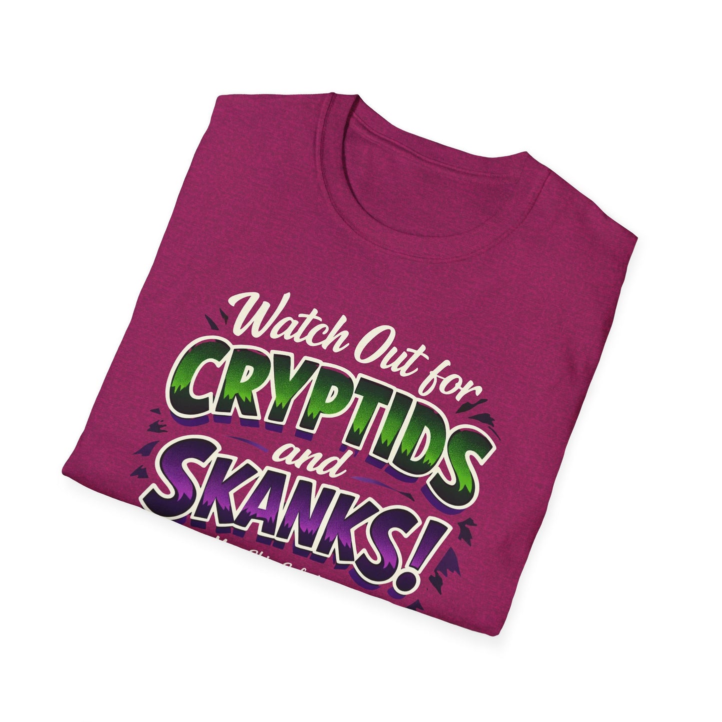 MoonShine Safari "Cryptids & Skanks" Unisex Softstyle T-Shirt