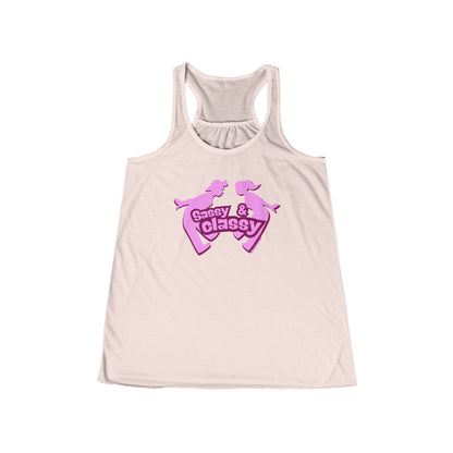 MoonShine Safari "Sassy & Classy" Women's Flowy Racerback Tank