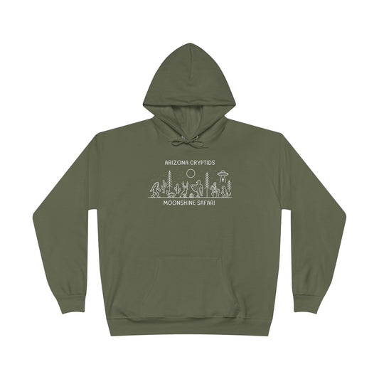 MoonShine Safari Arizona Cryptid Unisex  Pullover Hoodie Sweatshirt