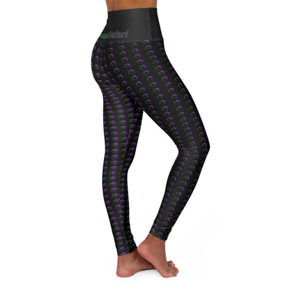 MoonShine Safari Logo High Waisted Yoga Leggings (AOP)