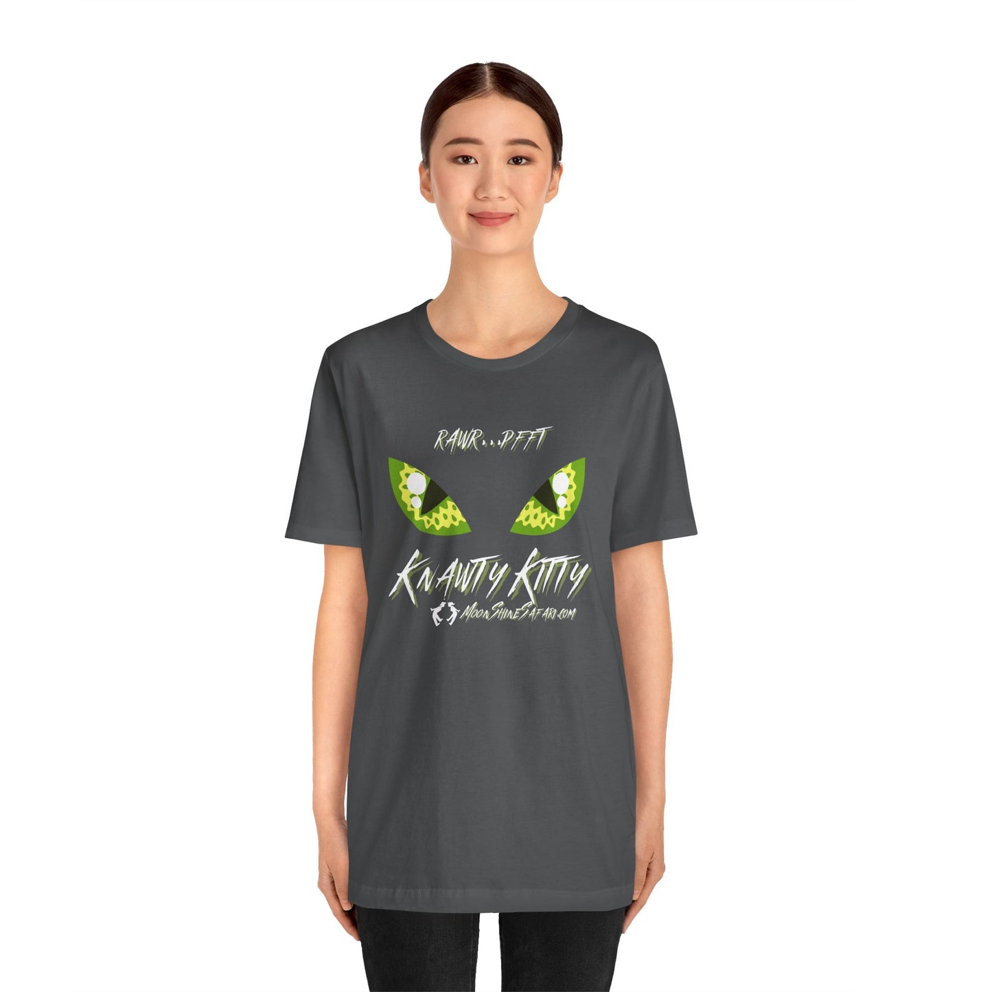 MoonShine Safari Knawty Kitty Unisex Jersey Short Sleeve Tee