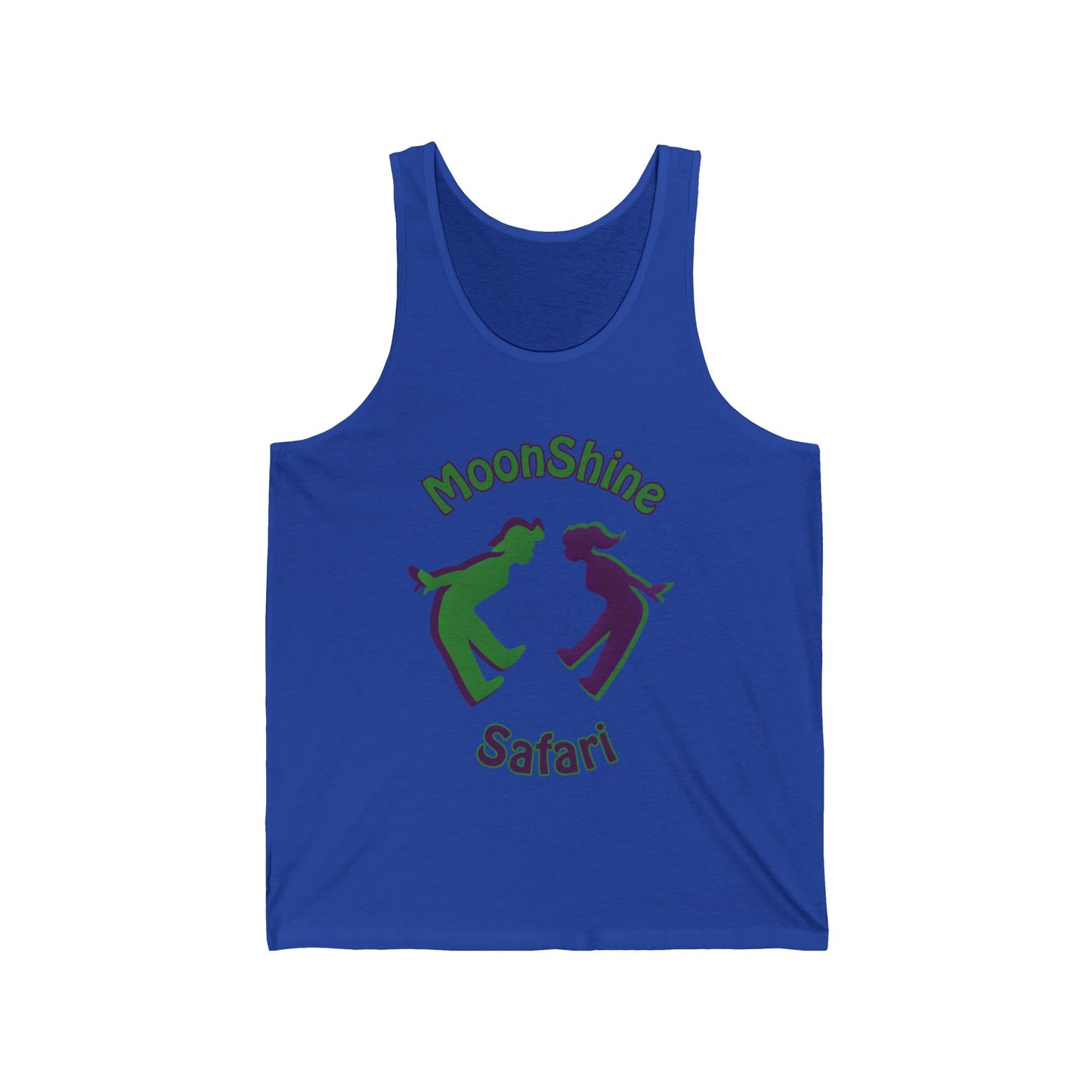 MoonShine Safari Logo Unisex Jersey Tank