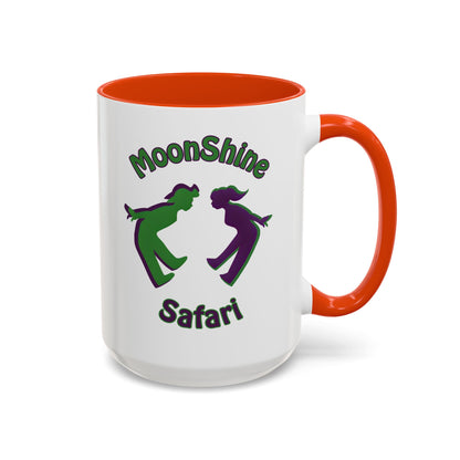 MoonShine Safari "Kiss my foot!" Colorful Mugs (11oz, 15oz)