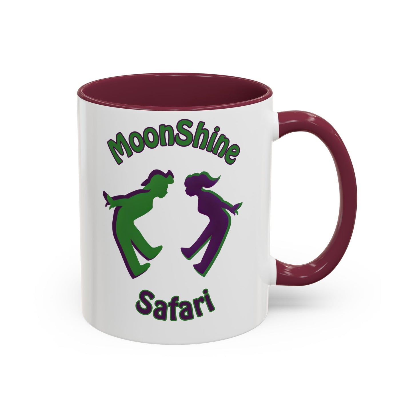MoonShine Safari "Kiss my foot!" Colorful Mugs (11oz, 15oz)