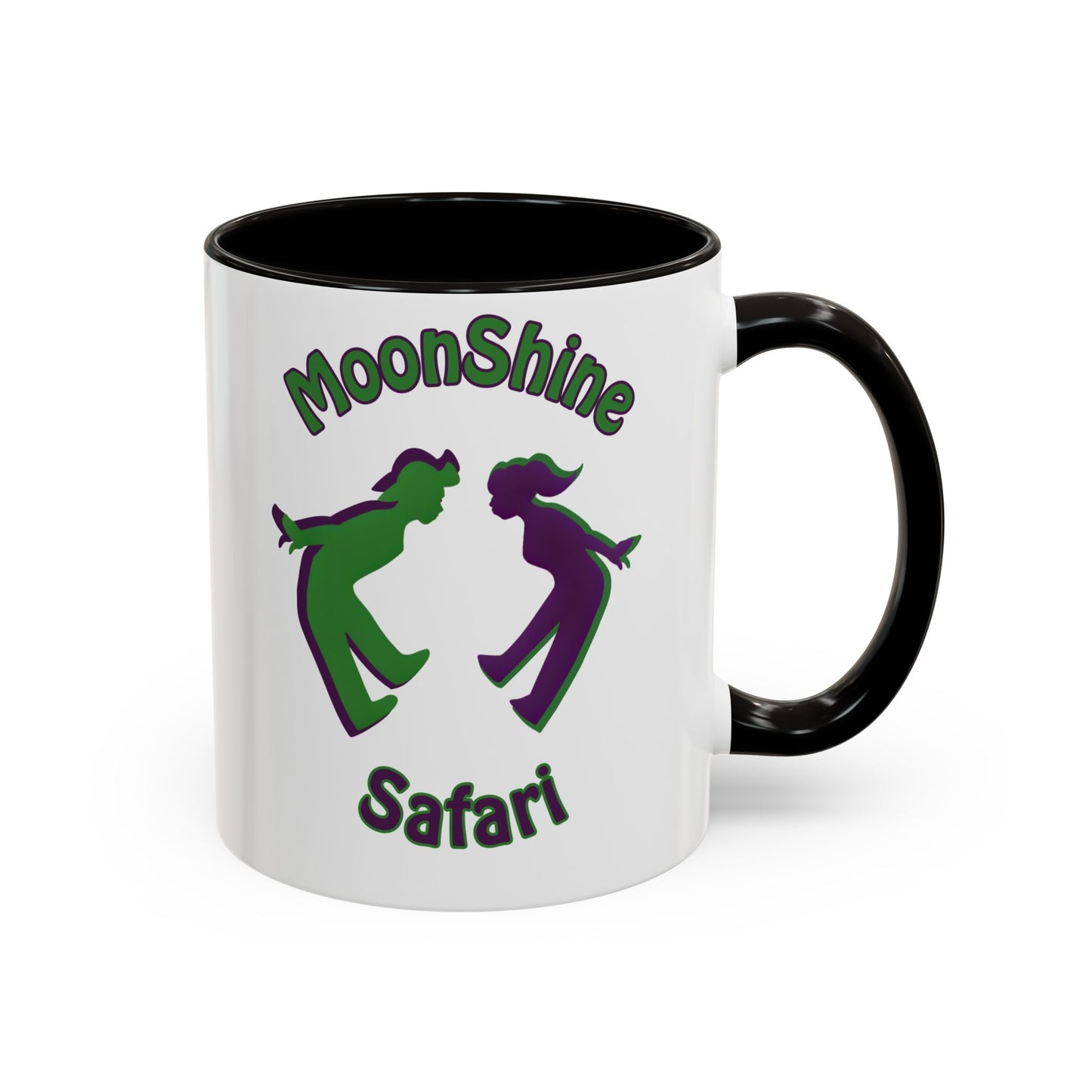 MoonShine Safari "Kiss my foot!" Colorful Mugs (11oz, 15oz)