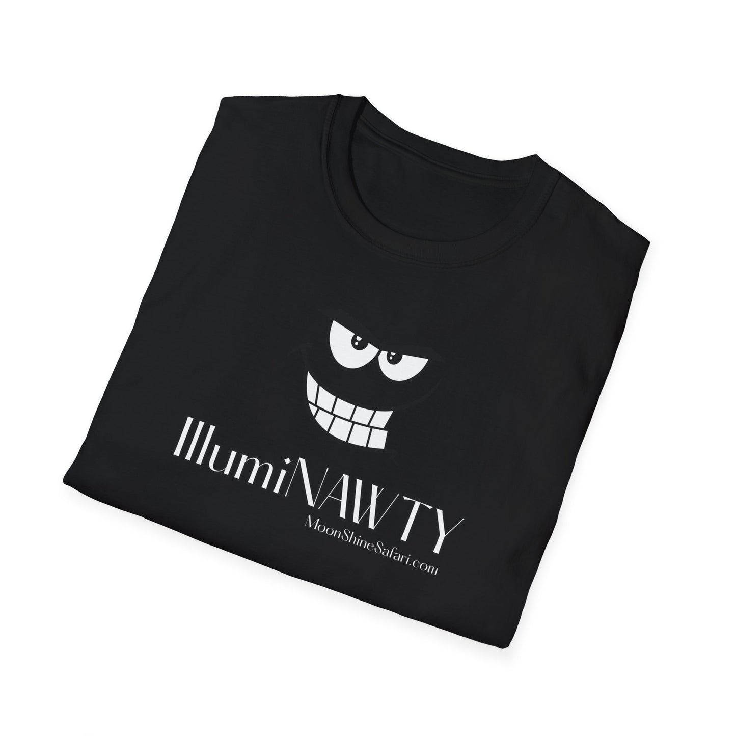 MoonShine Safari "IllumiNAWTY" Unisex Softstyle Humor T-Shirt