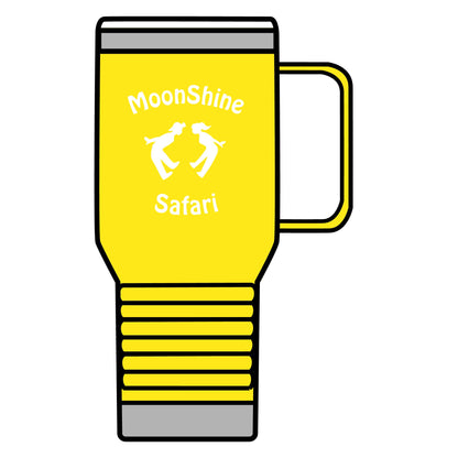 MoonShine Safari Logo Travel Mug, 20oz