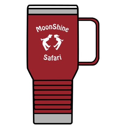 MoonShine Safari Logo Travel Mug, 20oz