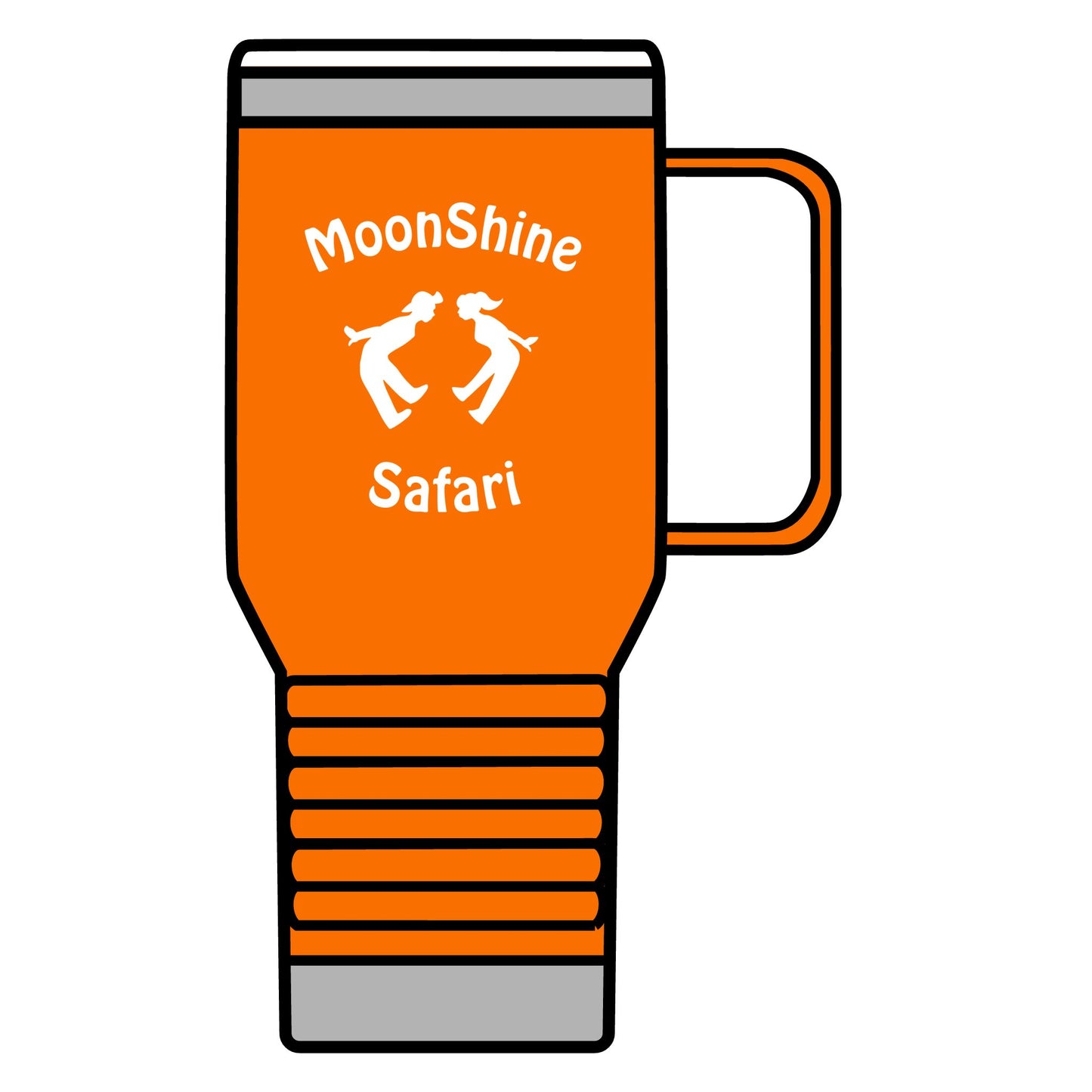 MoonShine Safari Logo Travel Mug, 20oz