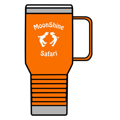 MoonShine Safari Logo Travel Mug, 20oz