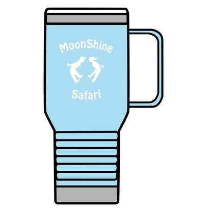 MoonShine Safari Logo Travel Mug, 20oz