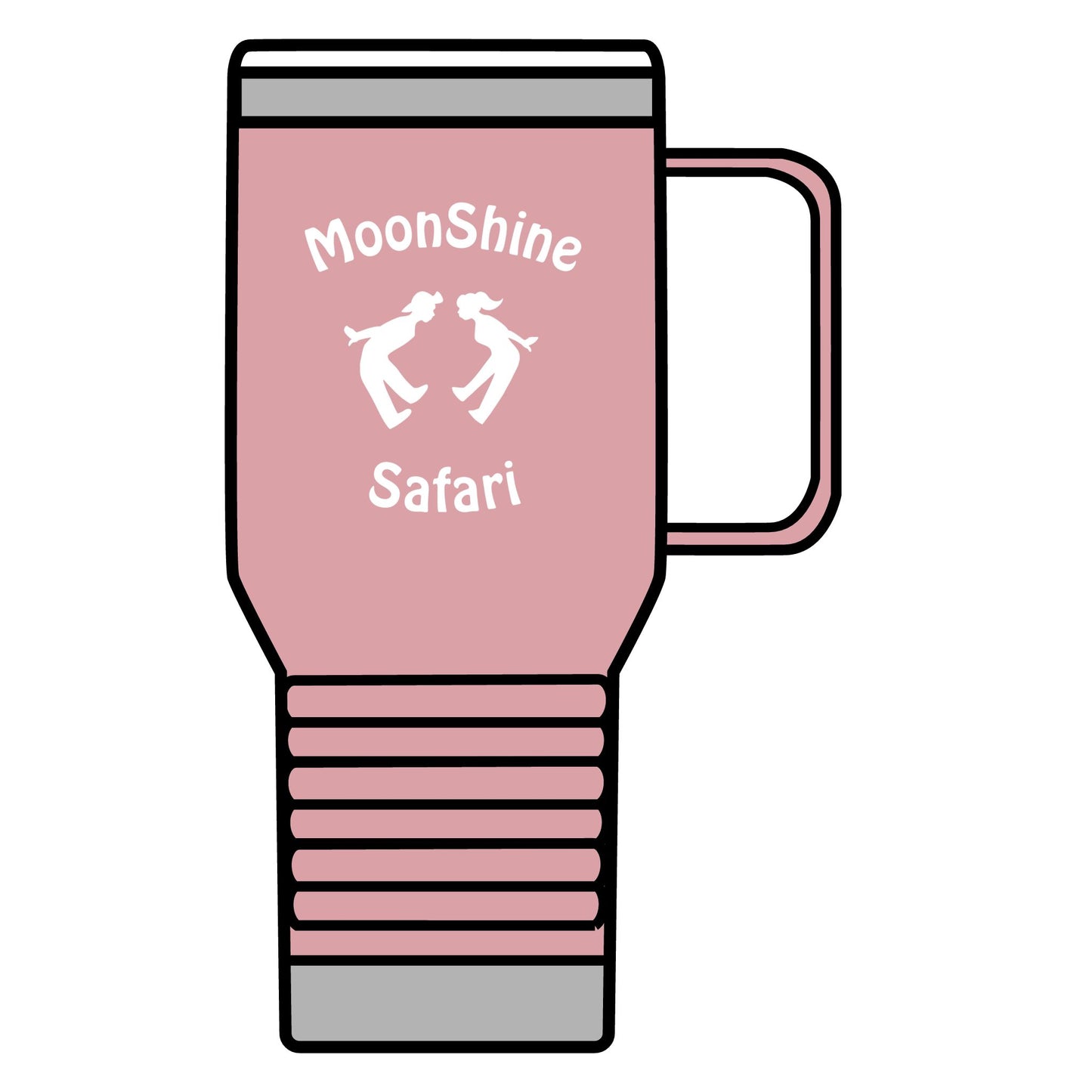 MoonShine Safari Logo Travel Mug, 20oz